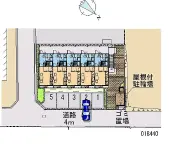 ★手数料０円★東近江市東沖野３丁目 月極駐車場